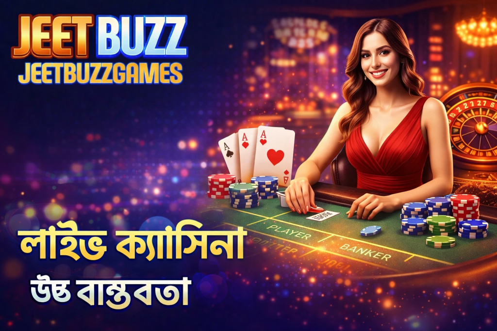 লাইভ ক্যাসিনোতে উচ্চ মাত্রার বাস্তব অভিজ্ঞতা পাওয়া যায়।
