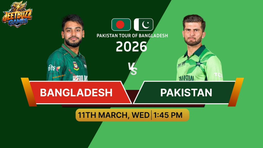 Bangladesh vs Pakistan 1st ODI - JeetBuzz Preview and Match Analysis