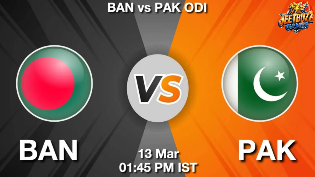 BAN vs PAK 2nd ODI Tactical Preview - JeetBuzz Live