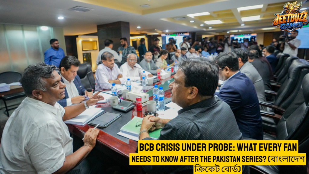 BCB Crisis Under Government's Probe (বাংলাদেশ ক্রিকেট বোর্ড) | JeetBuzz App